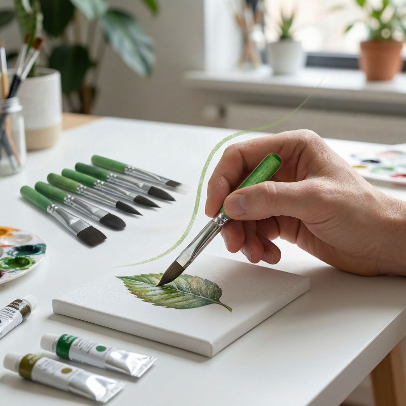 6-piece Mini Travel Painting B - огляд і ціна Detailing Brush Set