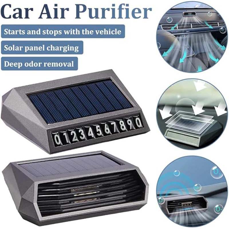 Solar Energy Powered Car Air P - огляд і ціна Odor Eliminator Car