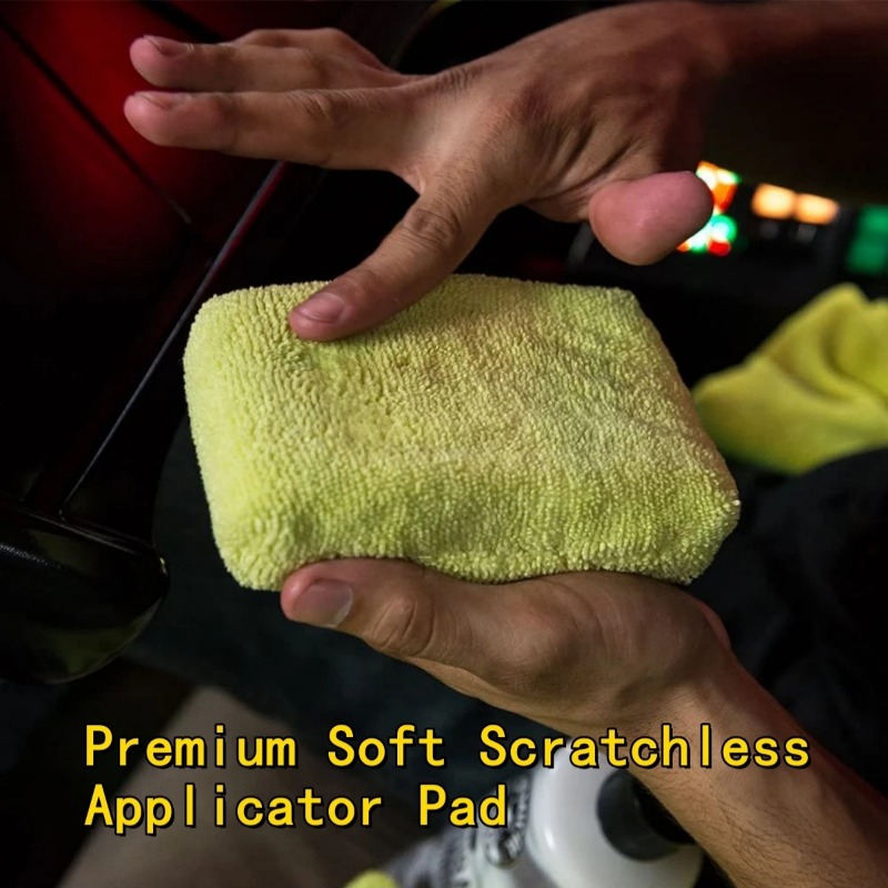 8PCS Microfibre Car Wax Applic - огляд і ціна Wax Applicator Pad