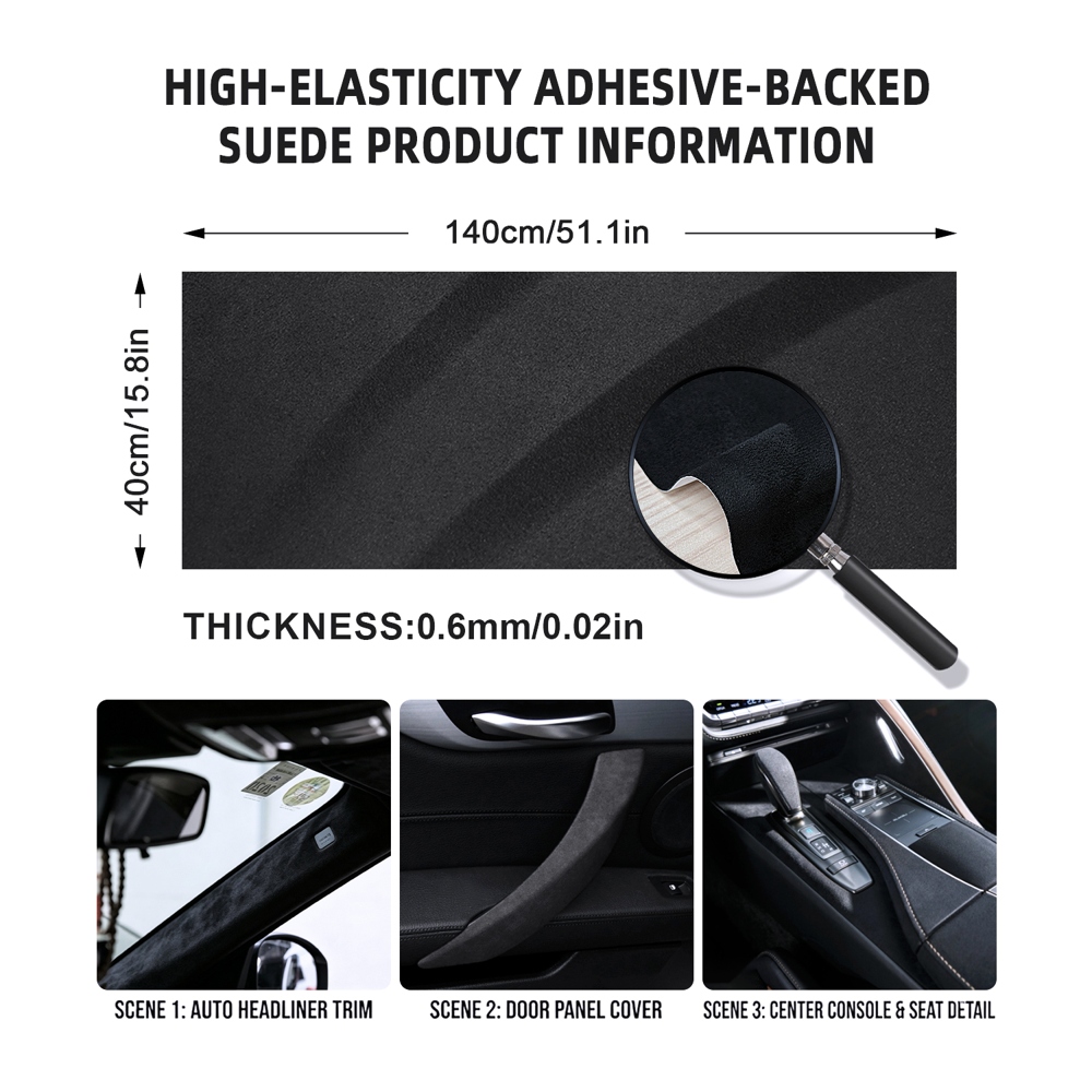40×140cm High Stretch Peel And - огляд і ціна Leather Cleaner Interior